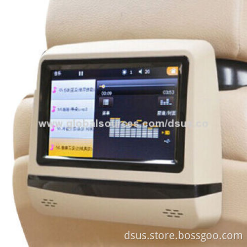 7-inch car multimedia player, supports AV/IN, FM radio and IR transmitter